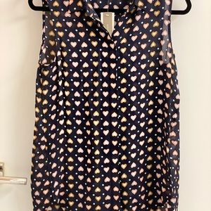 JCrew Silk Sleeveless Blouse